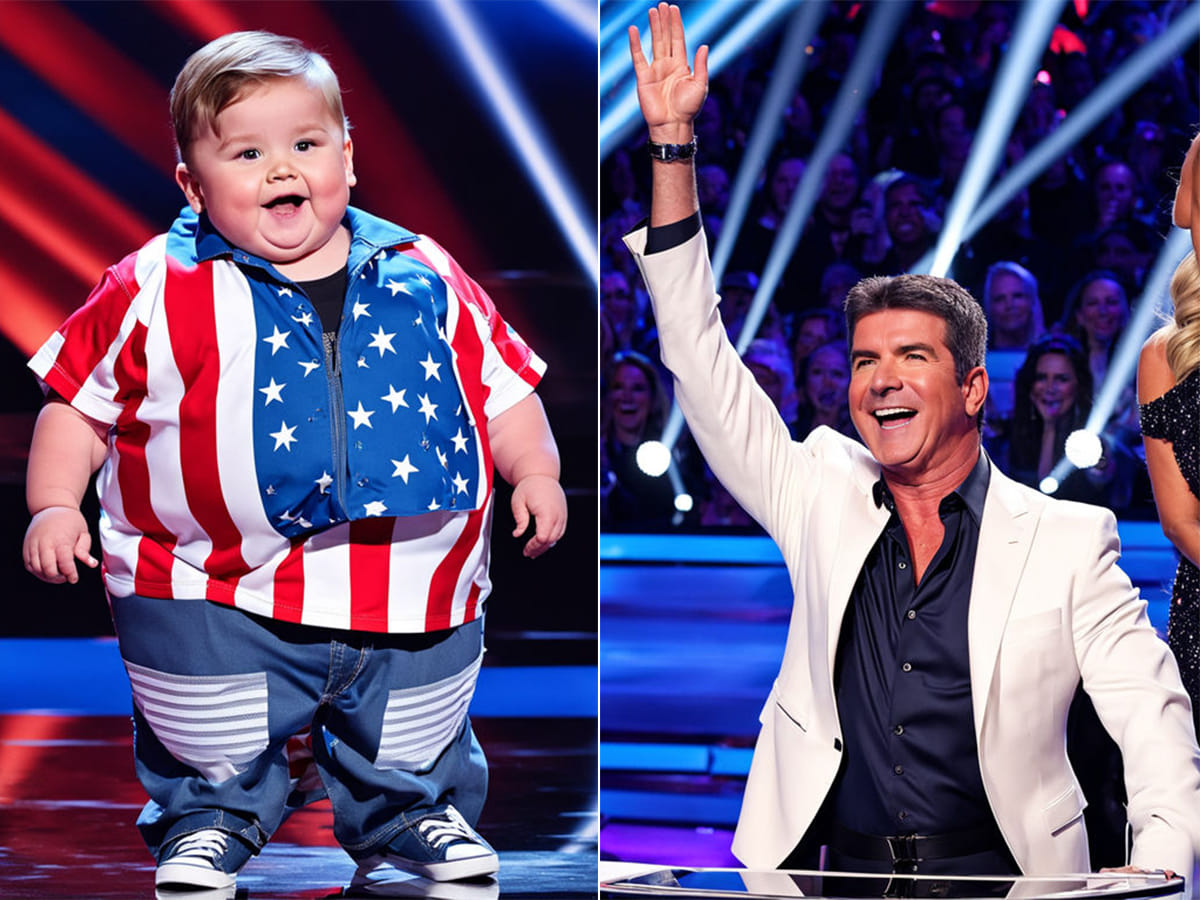 A Sensation: Boy’s Song Leaves Simon Speechless, Prompting Him to Kiss the Young Performer!