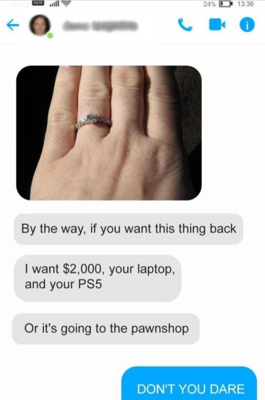 My Ex Demanded I Buy Engagement Ring back from Her after We Broke Up – I Gave Her a Reality Check