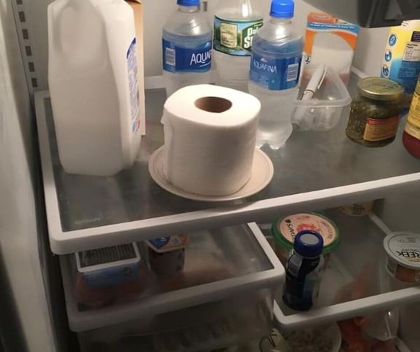 If you find a roll of toilet paper in your fridge, don’t laugh, you had better know what it means I clearly had no clue, See what does mean