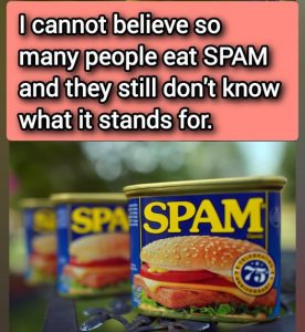 In any case, what is SPAM and what ingredients are there?